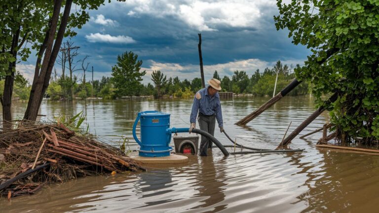 Emergency Water Extraction: Efficient Flood Recovery