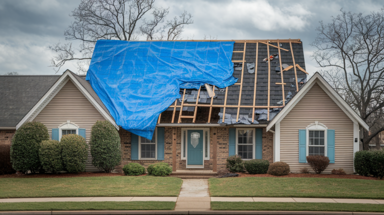 Temporary Roof Tarp Cost: What You’ll Actually Pay