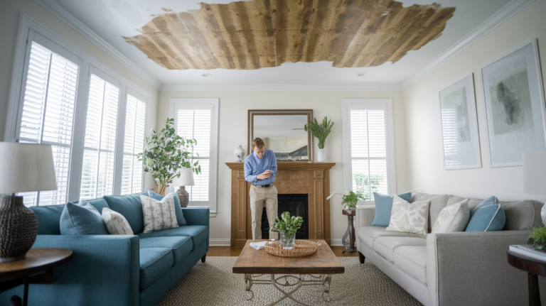 Ceiling Leak Insurance Claim: What’s Covered and How to File