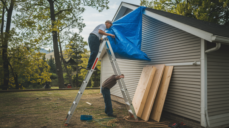 Roof Tarp Tie Down Methods That Actually Hold Strong