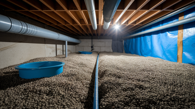 Crawlspace Drainage Systems That Protect Your Home from Water Damage
