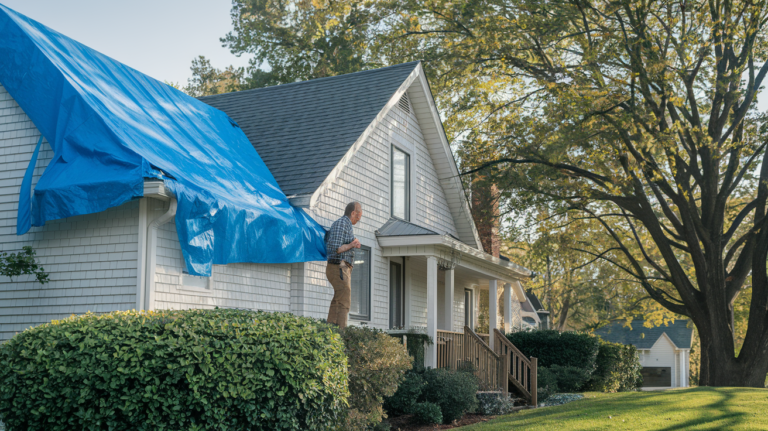 Roof Tarp Replacement Timeline: When to Schedule Permanent Repairs