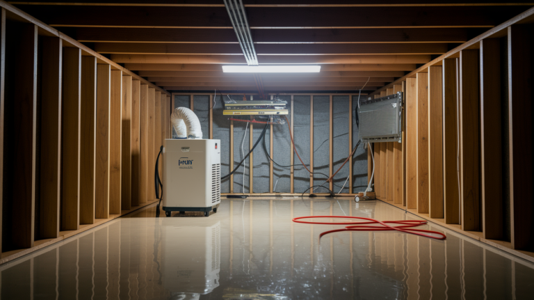 Crawlspace Drying Equipment That Eliminates Moisture Fast