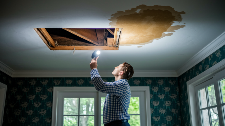 How to Find Source of Ceiling Leak Fast